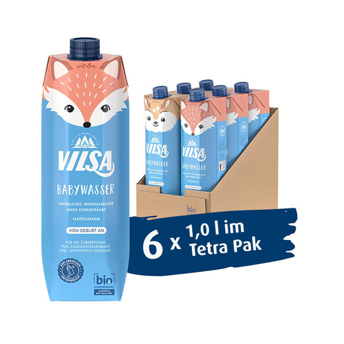 Vilsa babywasser naturelle - vilsa,