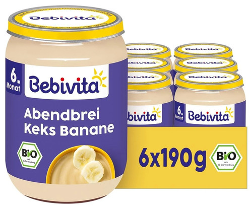 Bebivita abendbrei keks banane - bebivita,