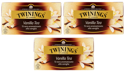 Twinings vanilla tea - 3x,